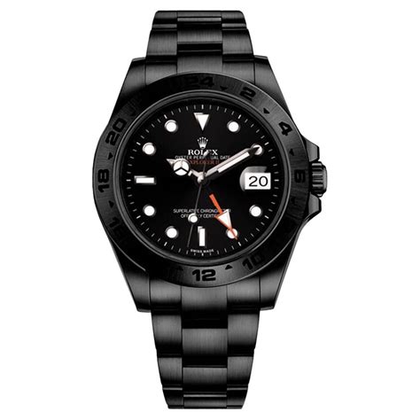 black coated rolex explorer|Rolex explorer 2 36mm.